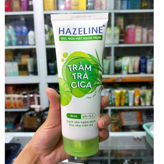 Gel Rửa Mặt Ngừa Mụn Hazeline Tràm Trà CICA 100g