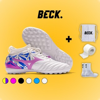Giày Bóng Đá MZN Neo 4 Elite Đệm Eva Cổ Cao SOCCER BECK, Đế Đinh TF, Bám Sân, Các Màu Sắc, Sân Cỏ Nhân Tạo