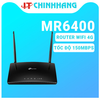 Bộ Phát Wifi 4G TP LINK TL-MR6400 4G LTE Hàng Chính Hãng