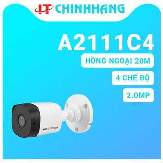 CAMERA 2111C4 2.0 megapixel KBVISON HD KX-A2111C4 - BẢO HÀNH KBVISION 24 THÁNG