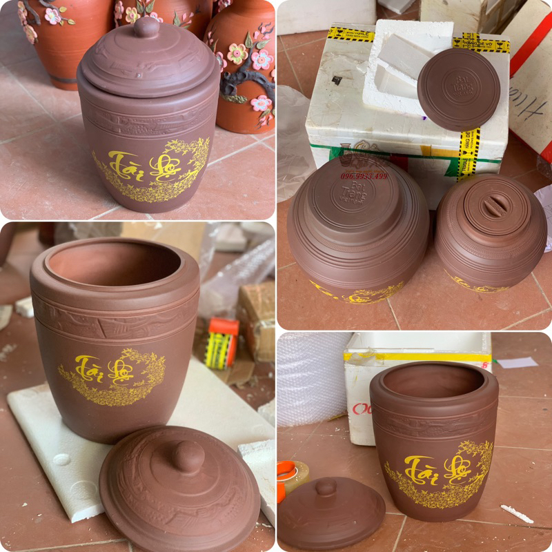 Hàng kĩ,hũ sành đựng gạo 10kg 15kg 20kg,chum sành ngâm rượu 10l 15l 20l