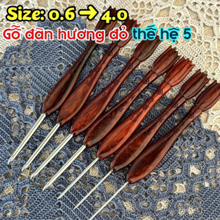 [SẴN] Kim móc Thất Châm Phường Tulip đàn hương đỏ