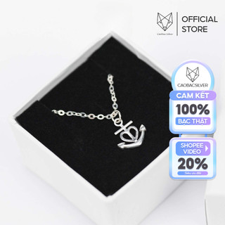 Dây chuyền nữ bạc ta caobac silver mỏ neo thủy thủ cá tính