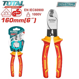 Kềm cắt cáp 6"/160mm cách điện total thtip2761