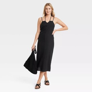 Đầm Universal Thread Linen dành cho Nữ. Chất linen mềm, cực kì tôn dáng.