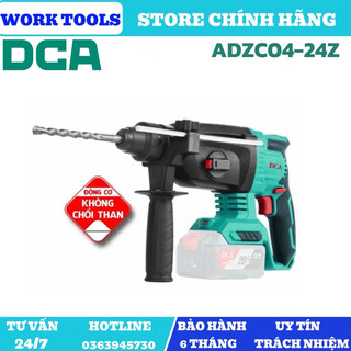 Dca thân máy khoan bê tông dùng pin 20v adzc04-24z