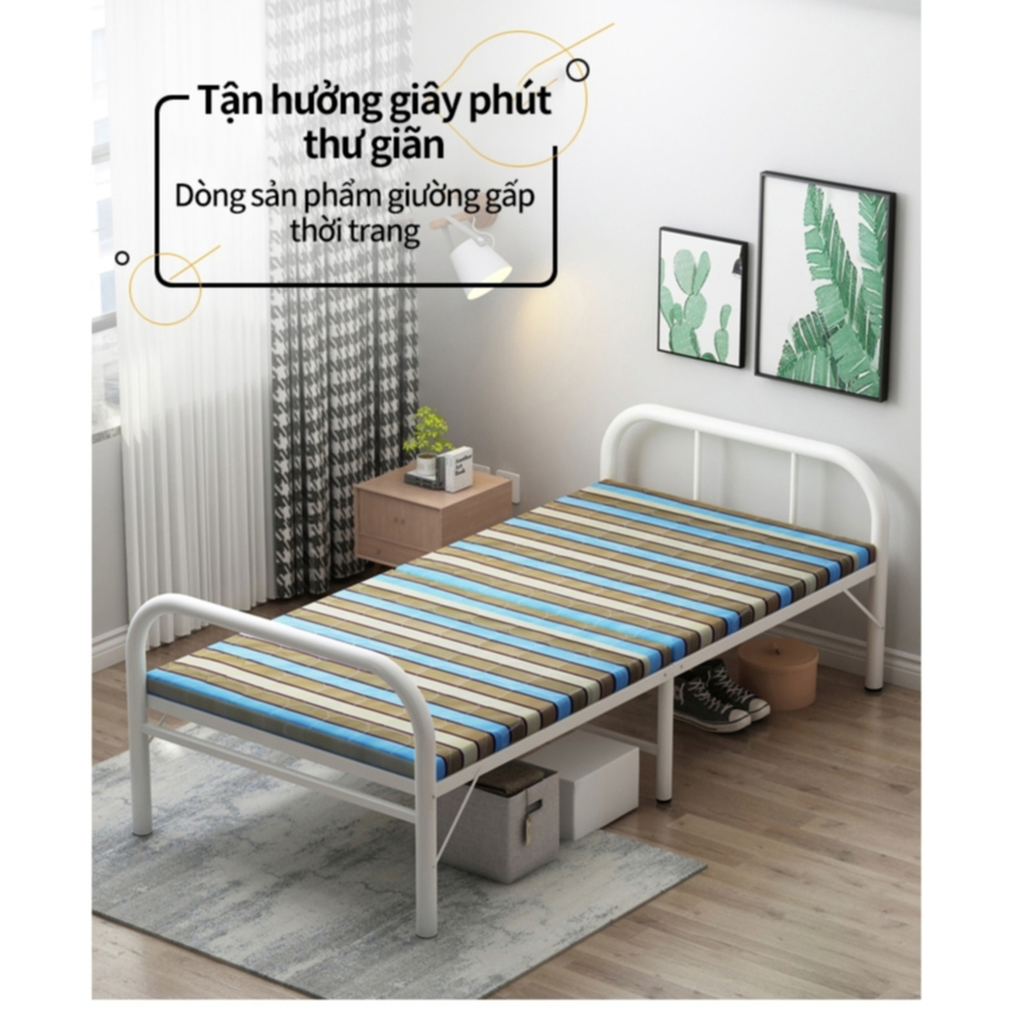 ALVIN Giường gấp gọn người nằm giường gấp gọn thông minh giường xếp Văn phòngTải trọng 300kg | BigBuy360 - bigbuy360.vn