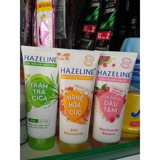 Sữa rửa mặt Hazeline tuýp 100g
