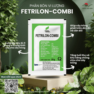 Phân bón vi lượng - fetrilon-combi bm - 2,5g