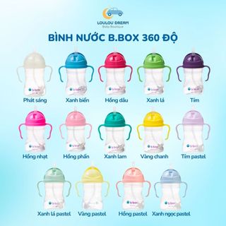 Bình Bbox 360 độ tập uống nước Úc chống sặc, có tay cầm 250ml - Nhập khẩu chính hãng