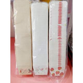 cốc cupcake giấy hình vuông (set 50 cái)