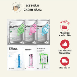 Mặt nạ bổ sung dưỡng chất, phục hồi da wonjin hàn quốc - combo 10 miếng