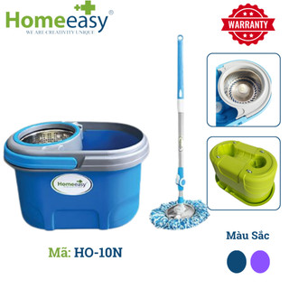 Bộ Lau Nhà 360 Độ Homeeasy Iron Man (HO-10N) - Có Van Xả Nước Và Bình Dung Dịch