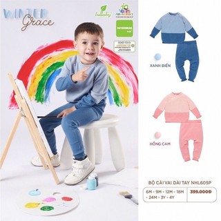 [Lullaby/Chính Hãng] Quần áo len vặn thừng Lullaby cho bé trai, bé gái