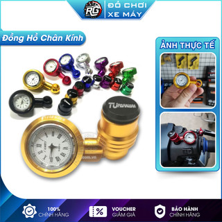 Đồng hồ gắn chân gương xe máy nhiều màu
