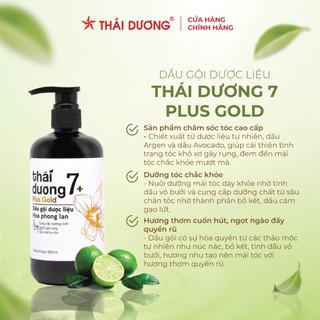 Combo Dầu Gội Thái Dương 7 plus (MẪU MỚI NHẤT)