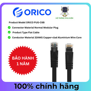 Cáp mạng thân dẹt orico pug-c6b hàng chính hãng