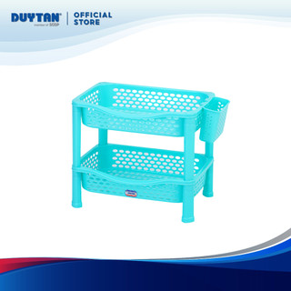 Kệ kiểu 2 ngăn duy tân nhựa pp, kệ úp chén bát, đựng đồ đa năng