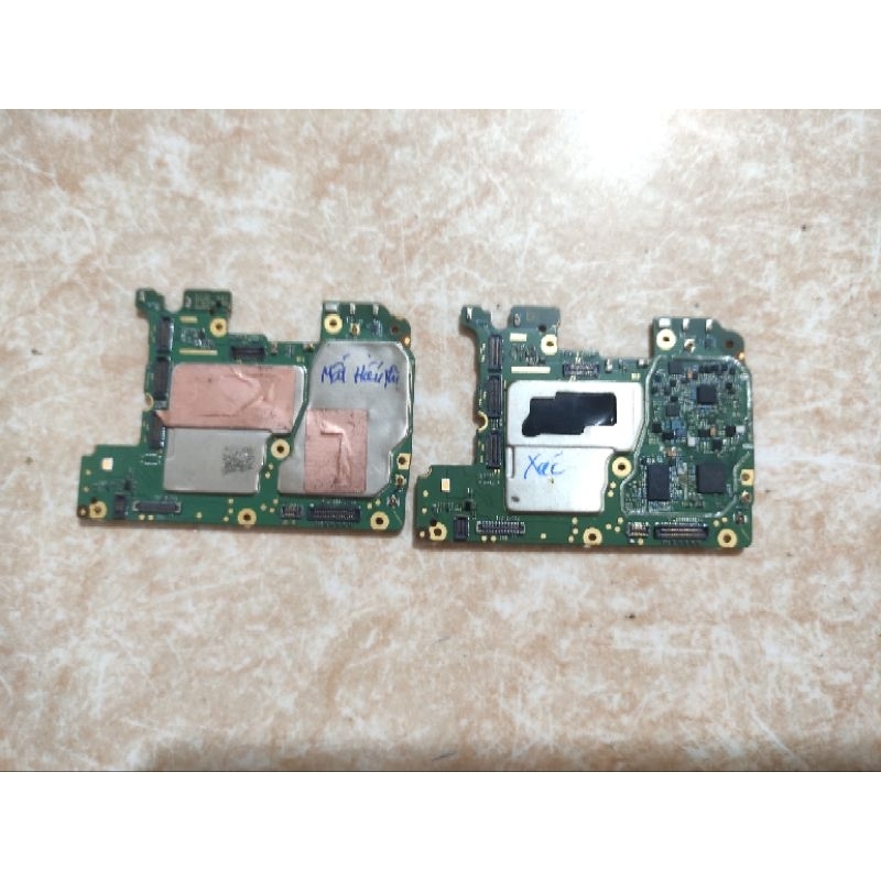 02 Xác Main Samsung A20s (01 Mất Hiển Thị, 01 Không Hoạt Động)