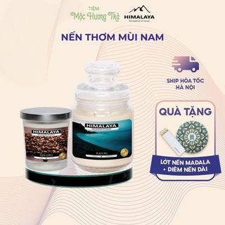 Nến thơm Himalaya mùi hương dành cho Nam, quà tặng nến thơm ý nghĩa