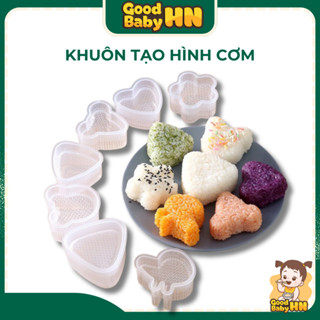 Khuôn ép tạo hình cơm Bento hình ngộ nghĩnh đáng yêu 𝐃𝟖𝟐