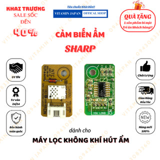 Cảm biến ẩm máy lọc không khí 2in1, máy lọc không khí hút ẩm Sharp