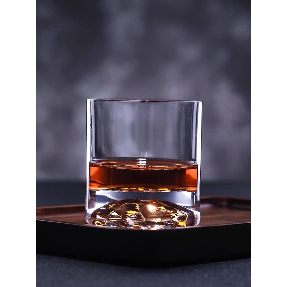 Ly Rock Đáy Núi Fuji Kiểu Nhật - Japan Style Fuji Rock Glass - Ly Thủy Tinh