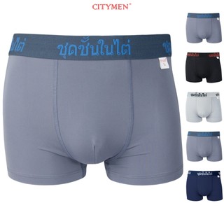 Quần Lót Nam Boxer Vải Thun Lạnh Hiệu CITYMEN Lưng Thái Co Dãn 4 Chiều Cao Cấp, Đồ Lót - CTSP-THAIBL