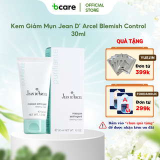 Kem giảm mụn jean d' arcel blemish control 30ml