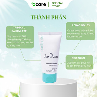 Kem Giảm Mụn Jean D' Arcel Blemish Control 30ml