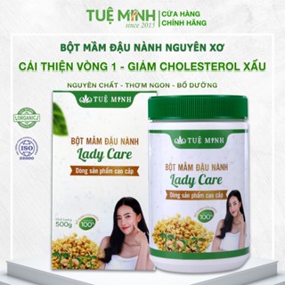 Bột mầm đậu nành nguyên xơ tăng vòng 1 Tuệ Minh làm đẹp da, cân bằng nội tiết tố nữ