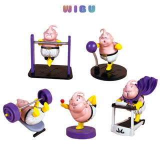 Mô Hình DragonBall MaBu Tập Gym siêu dễ thương cao 10cm - Figure DragonBall - No Box