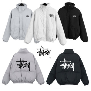Áo khoác phao Stussy logo thêu cao cấp ,Áo phao béo nam nữ DEGO