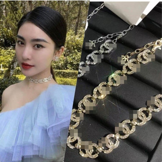 Choker CC đá hiệu sang chảnh nổi bật CKCC12