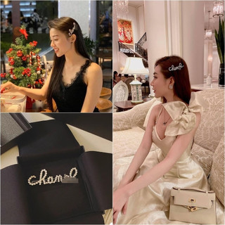 Kẹp mái tóc chữ hiệu đính đá cực đẹp KEPCHU2