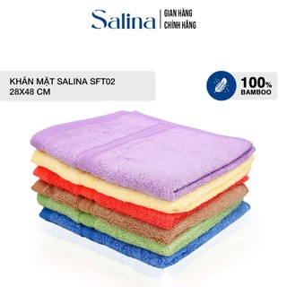 Khăn mặt Salina đa năng, an toàn cho sức khỏe người tiêu dùng với sợi cotton mềm mại, an toàn với làn da SFT02GT