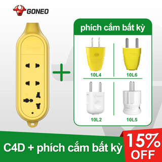 Combo ổ cắm + phích cắm siêu chịu tải chống va đập