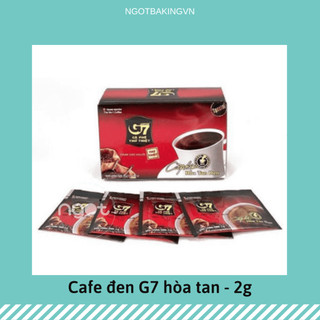 Cafe đen g7 hòa tan - gói 2g
