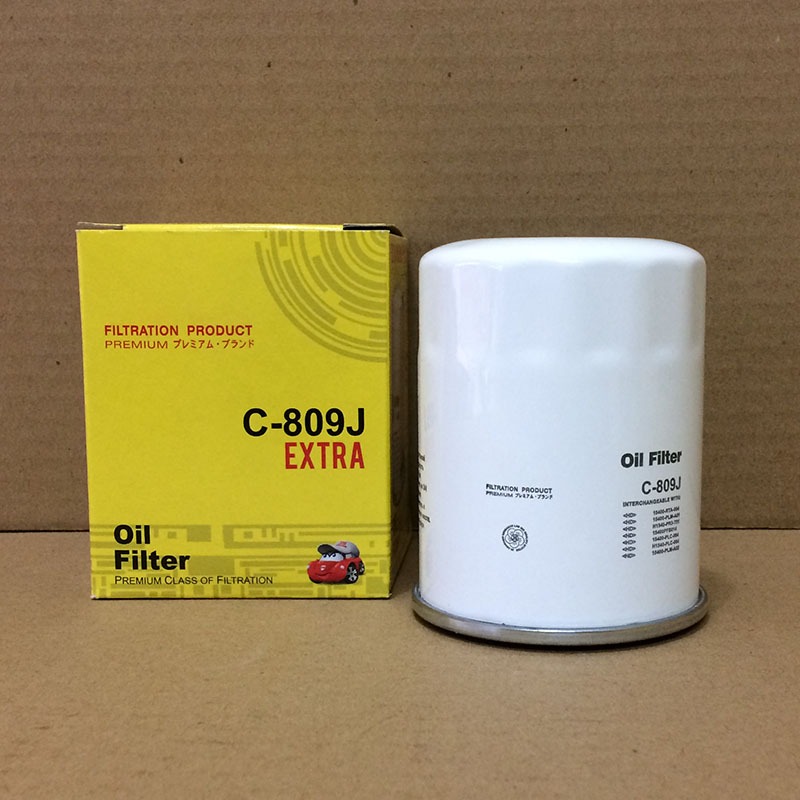 Lọc nhớt Acura MDX 3.7 2010, 2011, 2012, 2013 mã C809J của JS Asakashi Nhật Bản