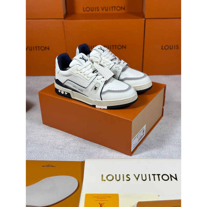 GIÀY LV B54 TRAINER NAVY BETS QUALITY NEW 100%