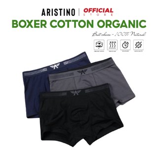 Quần lót boxer nam ARISTINO kiểu sịp đùi cao cấp cotton mềm mại thoáng mát chính hãng - ABX056