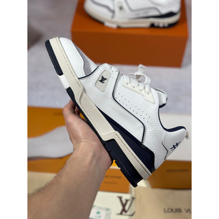 GIÀY LV B54 TRAINER NAVY BETS QUALITY NEW 100%