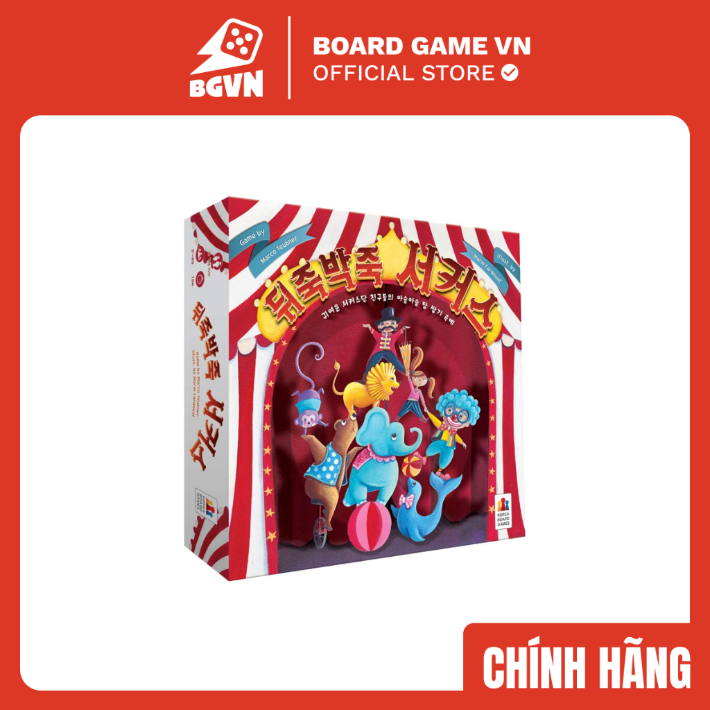 Topito | Rạp Xiếc Vui Nhộn | Board Game Khéo Léo Xếp Chồng | Board Game VN