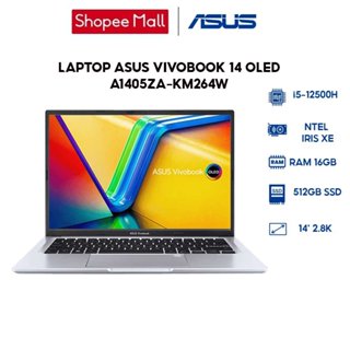 Laptop ASUS VivoBook 14 OLED A1405ZA-KM264W i5-12500H | 16GB | 512GB | Intel Iris Xe Graphics | 14'
