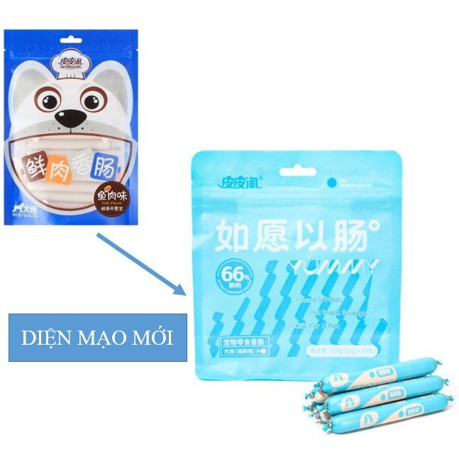 Xúc xích cho chó mèo gói 30 cây