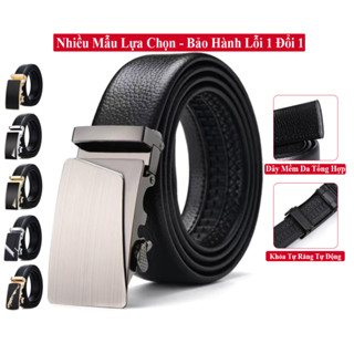 Thắt Lưng Da Nam Dây Nịt Nam Khóa Tự Động Cao Cấp Dây Nịt Thắt Lưng Nam Chính Hãng Vicenzo Thời Trang