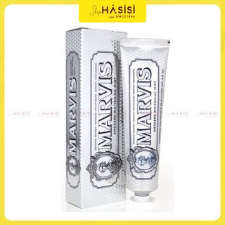 Kem đánh răng marvis - smokers whitening mint 85ml