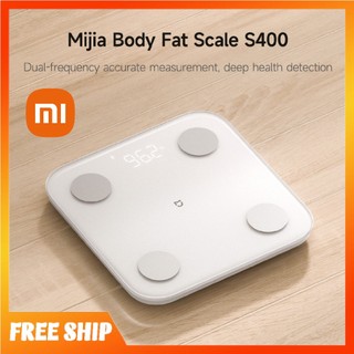 Cân điện tử Inbody Xiaomi Mijia S400 cao cấp mặt kính siêu đẹp, kết nối app theo dõi sức khỏe