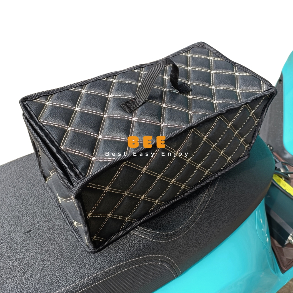 Túi da để đồ Túi đựng pin sạc xe máy điện DAT BIKE Quantum S1 S2 S3 VINFAST Evo Feliz Klara Vento Th