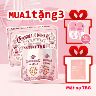 Socola giảm cân Đan Mạch Chokolade Vægttab hộp 40 viên Zuka Beauty giúp giảm mỡ toàn thân nhanh hiệu quả